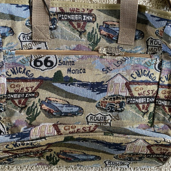 Route 66 Tote Bag NEW - Picture 3 of 9